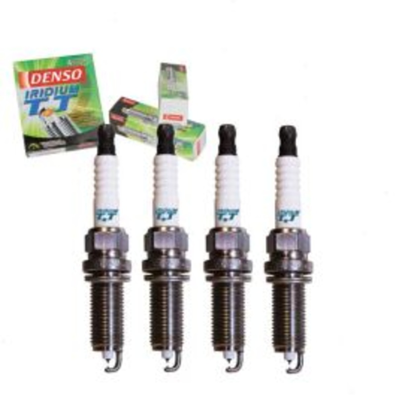 4 pc DENSO Iridium TT Spark Plugs for 2009-2010 Pontiac Vibe 1.8L L4
