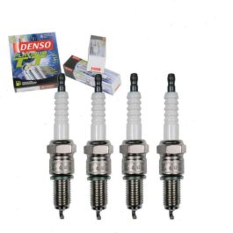 4 pc DENSO Platinum TT Spark Plugs for 1969-1980 Saab 99 1.7L 2.0L L4