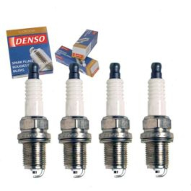 4 pc DENSO Standard U-Groove Spark Plugs for 1992-1994 Plymouth Colt 1.8L L4
