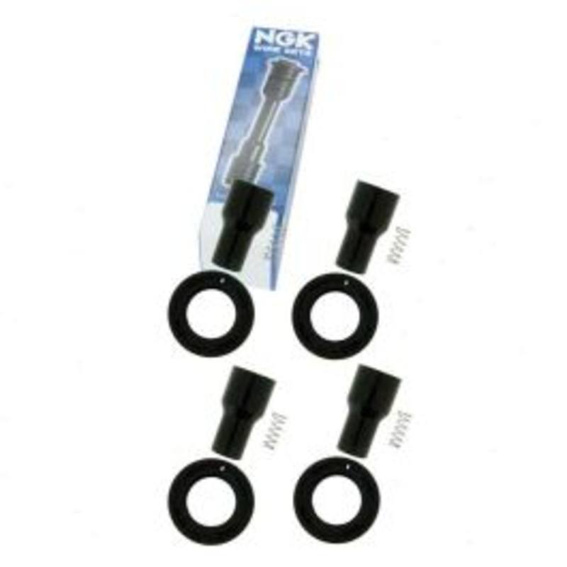 4 pc NGK Ignition Coil Boots for 2011-2014 Scion tC 2.5L L4