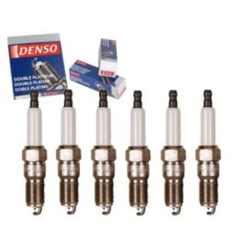 6 pc DENSO Double Platinum Spark Plugs for 1986-1989 Oldsmobile Cutlass Ciera 2.8L 3.8L V6