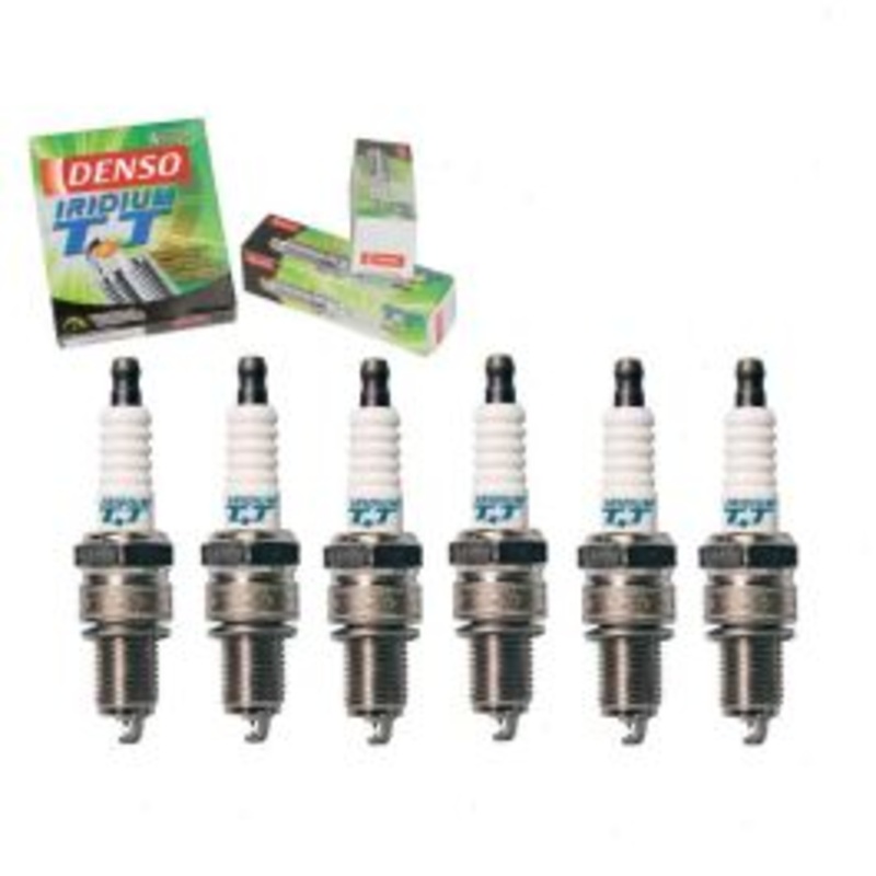 6 pc DENSO Iridium TT Spark Plugs for 1967-1969 Pontiac Firebird 3.8L 4.1L L6