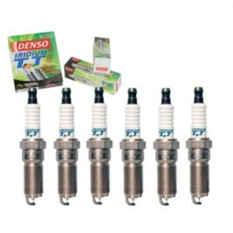 6 pc DENSO Iridium TT Spark Plugs for 2015-2016 Ford Transit-250 3.5L 3.7L V6