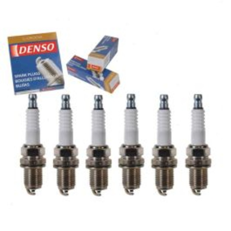 6 pc DENSO Standard U-Groove Spark Plugs for 1987-1988 Sterling 825 2.5L V6