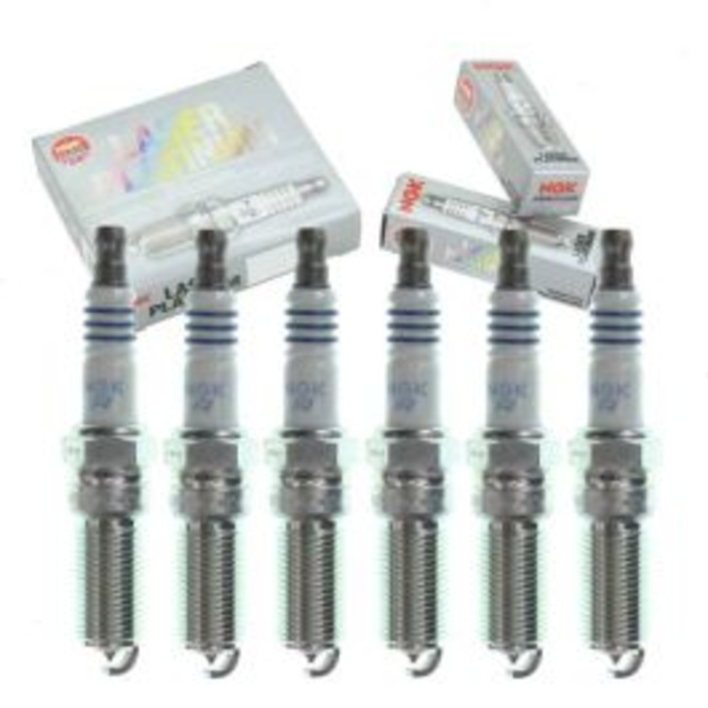 6 pc NGK Laser Platinum Spark Plugs for 2009-2017 Chevrolet Traverse 3.6L V6