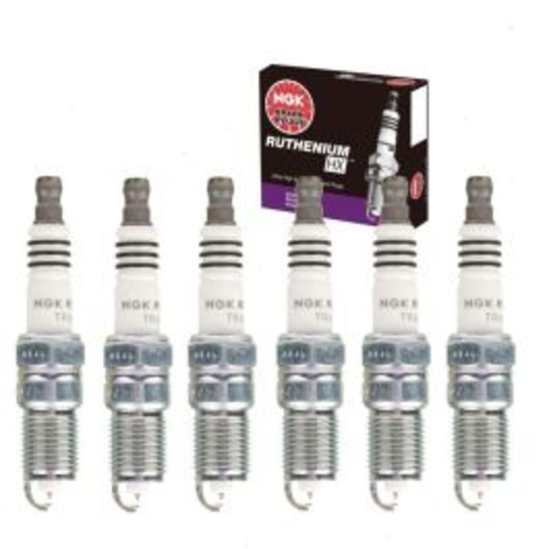 6 pc NGK Ruthenium HX Spark Plugs for 2002-2007 Buick Rendezvous 3.4L 3.5L V6