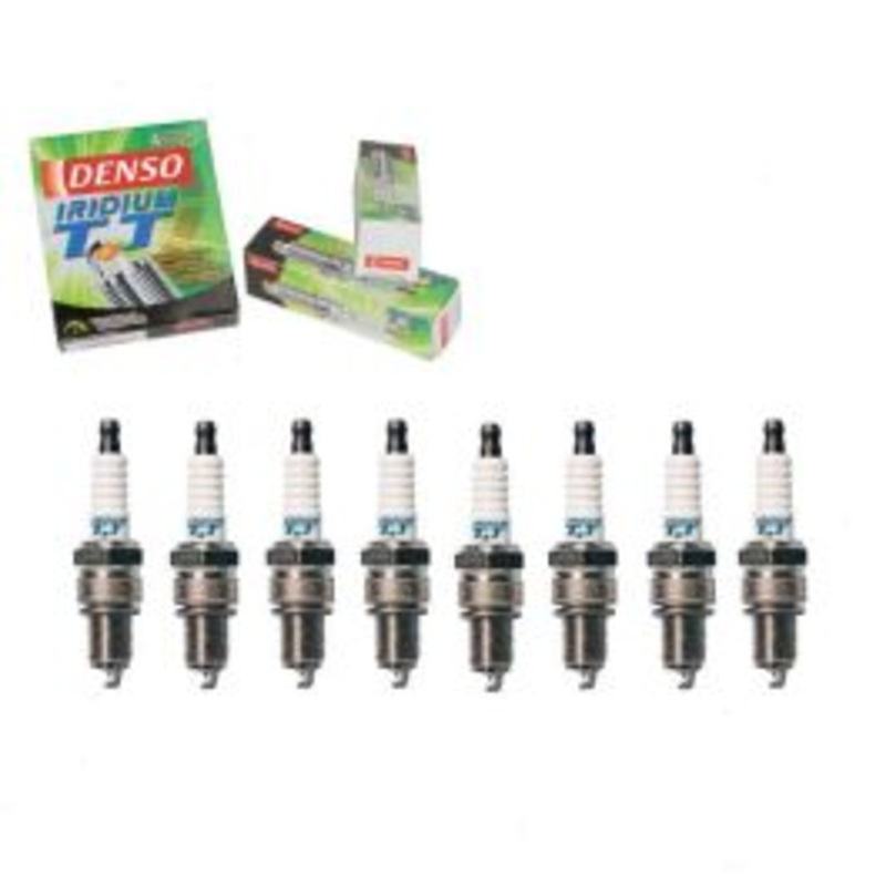 8 pc DENSO Iridium TT Spark Plugs for 1969-1973 GMC K25 K2500 Suburban 5.0L V8