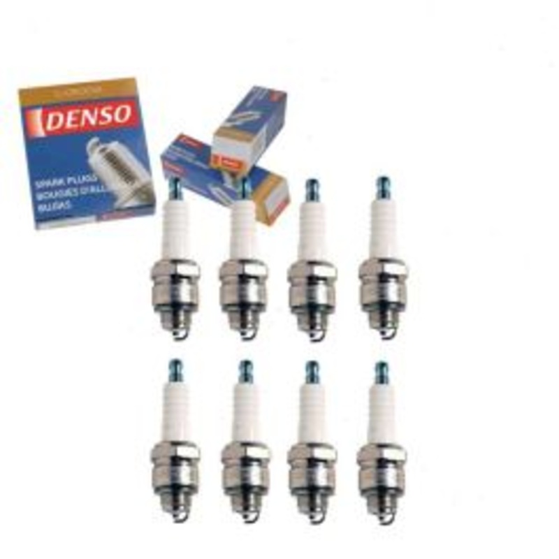8 pc DENSO Standard U-Groove Spark Plugs for 1971 Pontiac Grandville 7.5L V8