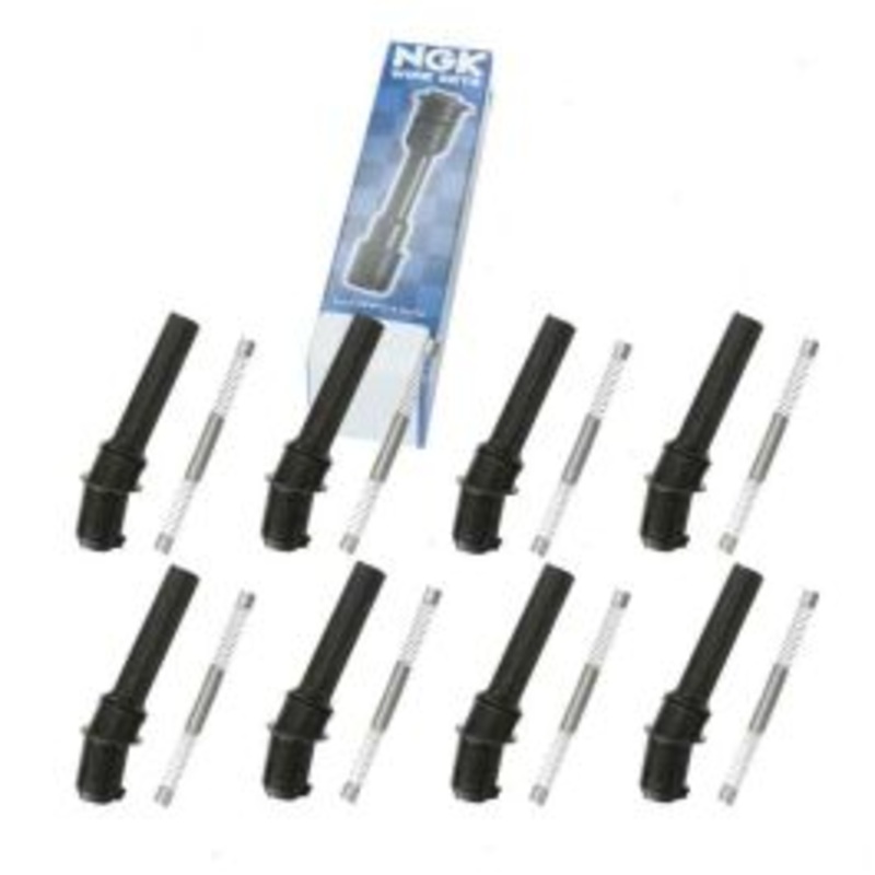 8 pc NGK Ignition Coil Boots for 1997-1999 Ford F-250 5.4L V8