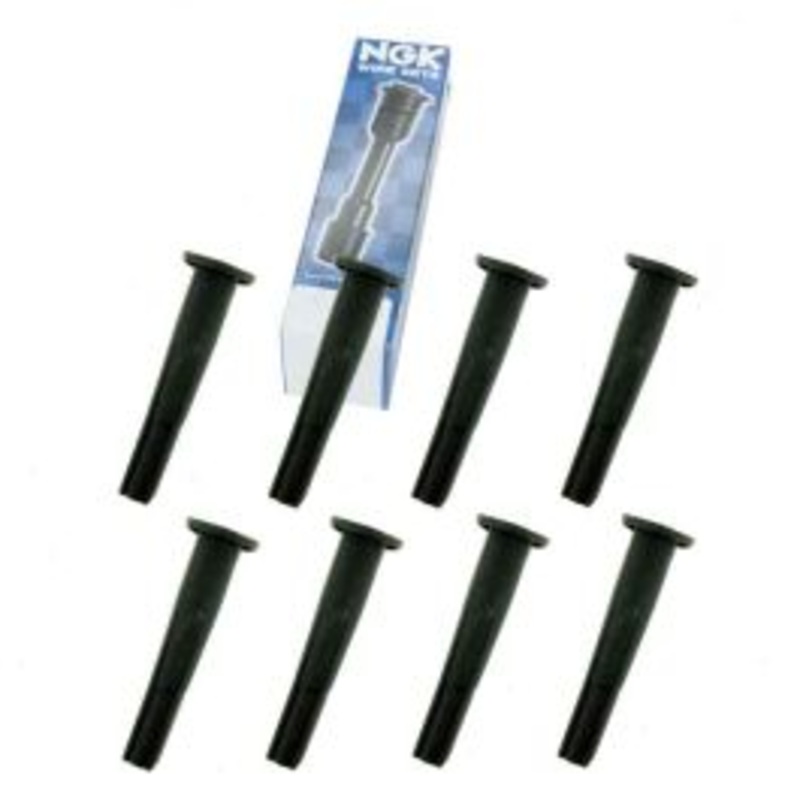8 pc NGK Ignition Coil Boots for 1998-2000 Lexus LS400 4.0L V8