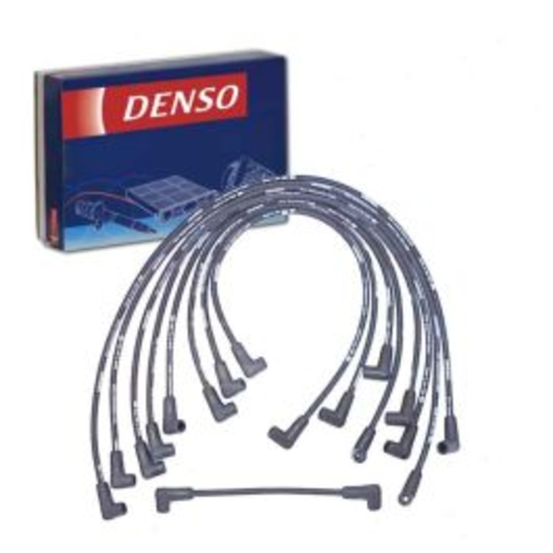 DENSO Spark Plug Wire Set for 1987-1988 Chevrolet V30 5.7L V8
