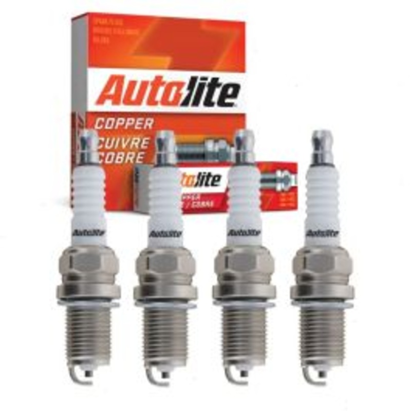 4 pc Autolite Copper Core Spark Plugs for 2015-2018 Audi Q3 2.0L L4