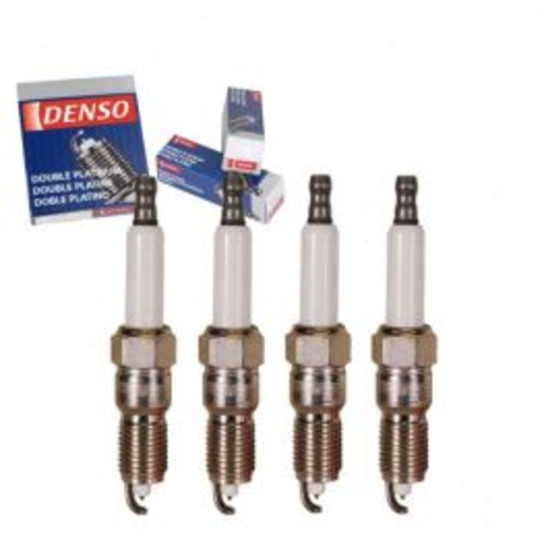 4 pc DENSO Double Platinum Spark Plugs for 1994-1999 Mercury Tracer 1.9L 2.0L L4