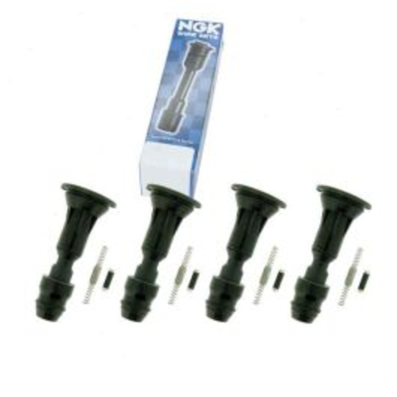 4 pc NGK Ignition Coil Boots for 2006-2010 Pontiac G6 2.4L L4