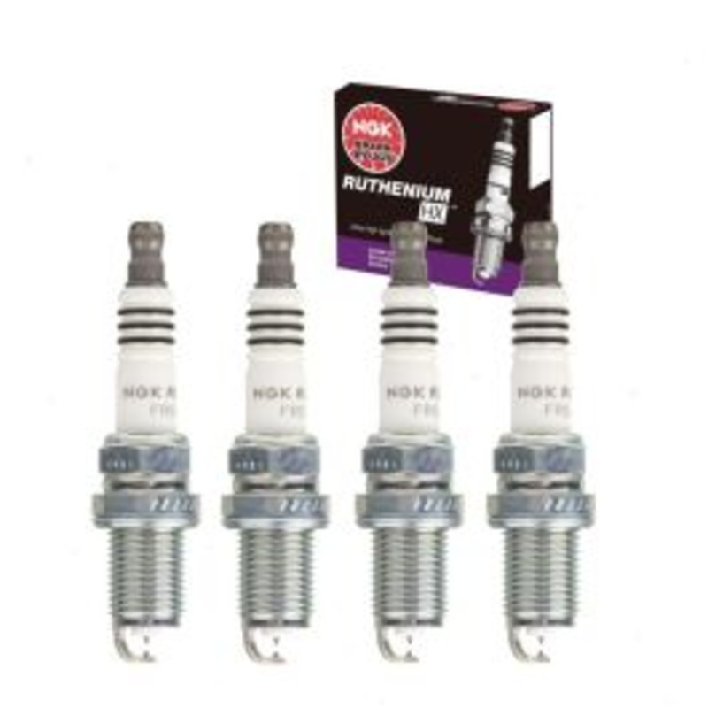 4 pc NGK Ruthenium HX Spark Plugs for 1997-1998 Honda Odyssey 2.2L 2.3L L4