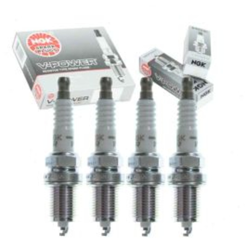 4 pc NGK V-Power Spark Plugs for 1995-2000 Dodge Stratus 2.4L L4