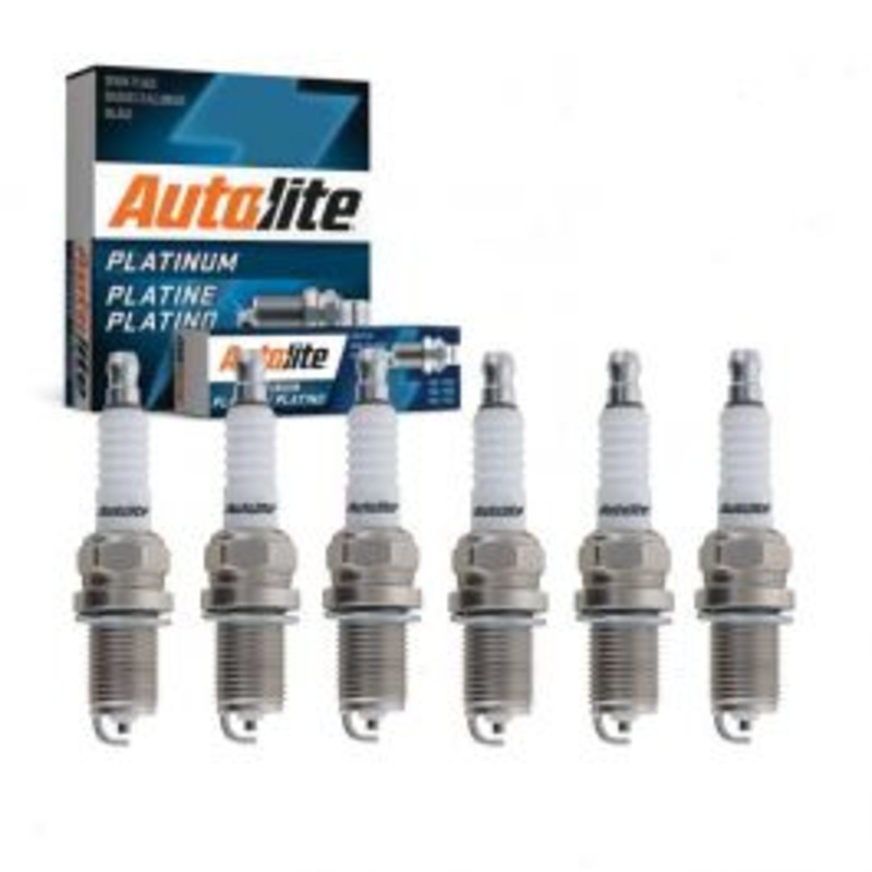 6 pc Autolite Platinum Spark Plug for 1999 BMW Z3 2.5L 2.8L 3.2L L6
