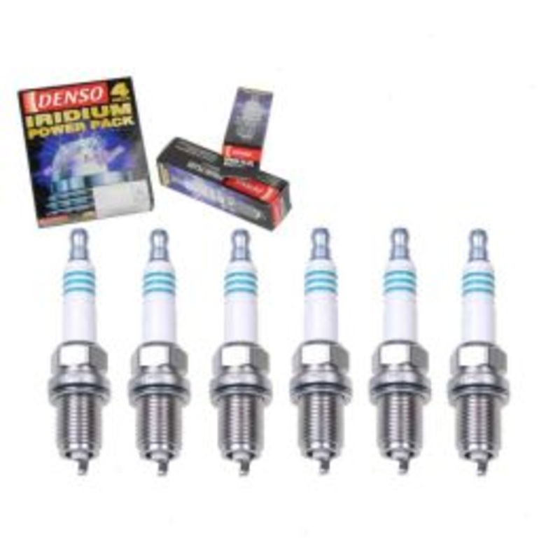 6 pc DENSO Iridium Power Spark Plugs for 1993 Mercedes-Benz 300E 3.2L L6
