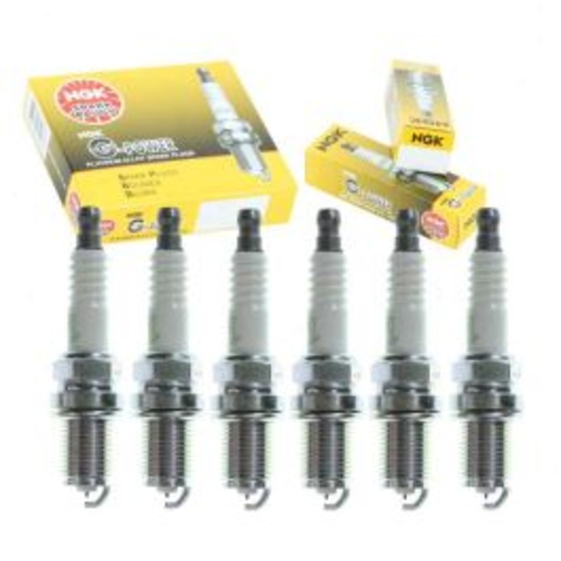 6 pc NGK G-Power Spark Plugs for 2004 Audi Allroad Quattro 2.7L V6