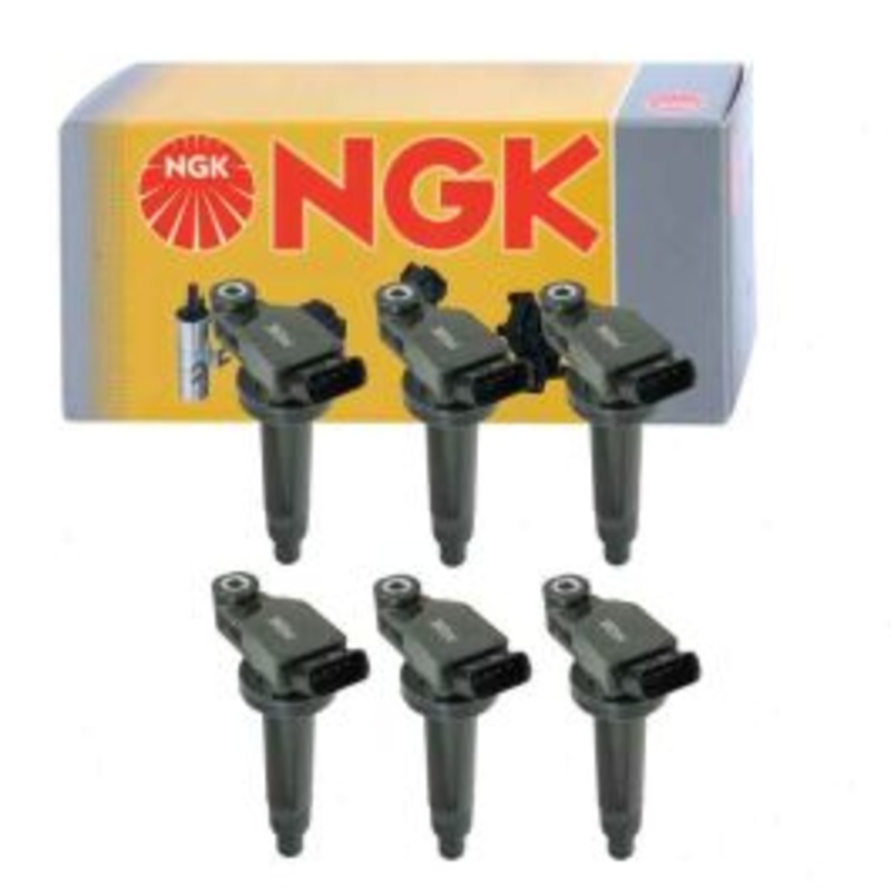 6 pc NGK Ignition Coils for 2000-2004 Toyota Avalon 3.0L V6