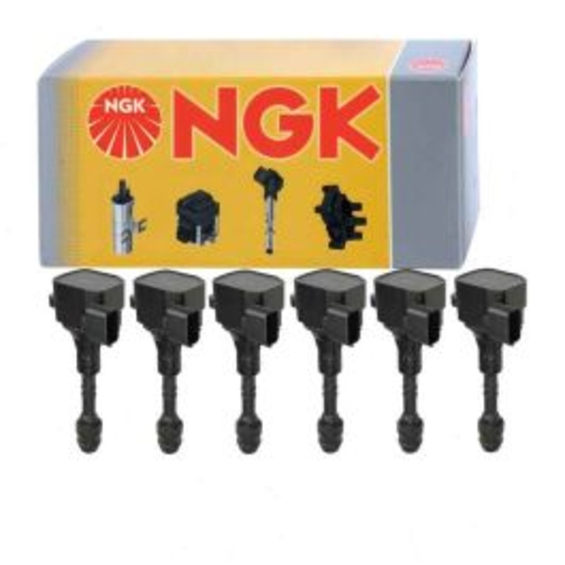 6 pc NGK Ignition Coils for 2001-2003 Infiniti QX4 3.5L V6