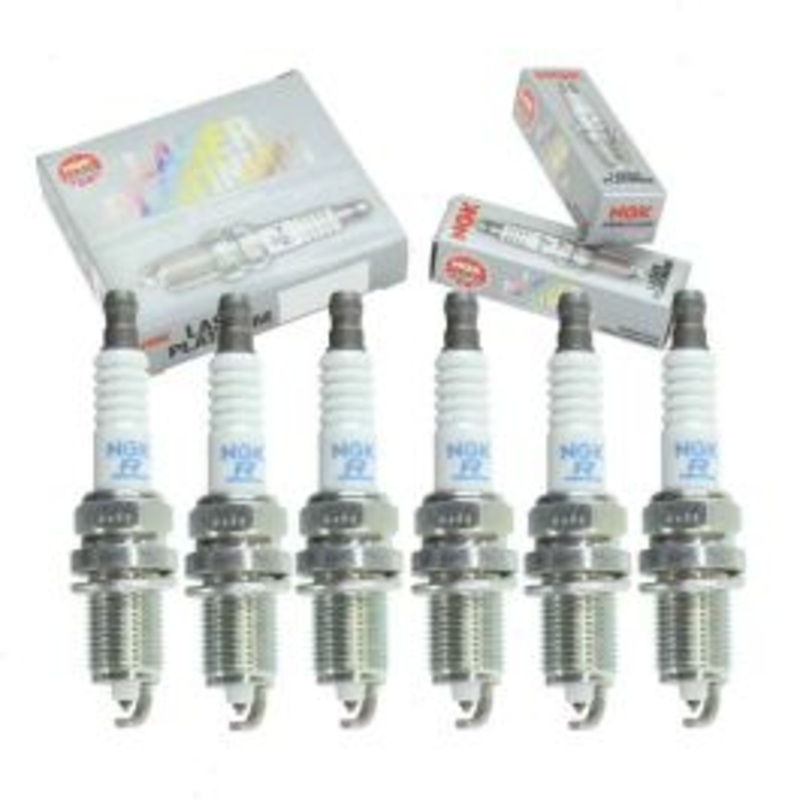 6 pc NGK Laser Platinum Spark Plugs for 2006-2010 Jeep Commander 3.7L V6