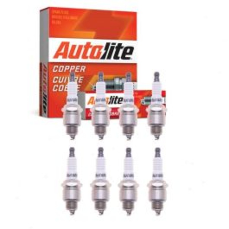 8 pc Autolite Copper Core Spark Plugs for 1962 Studebaker 7E13 4.2L 4.7L V8