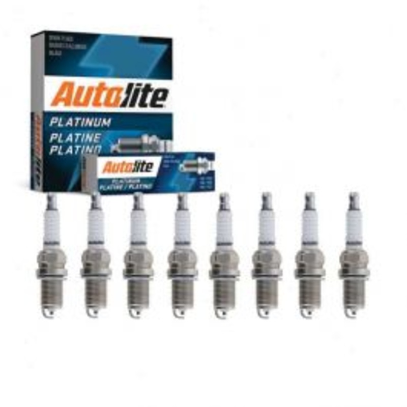 8 pc Autolite Platinum Spark Plug for 2007-2011 Audi A6 Quattro 4.2L V8