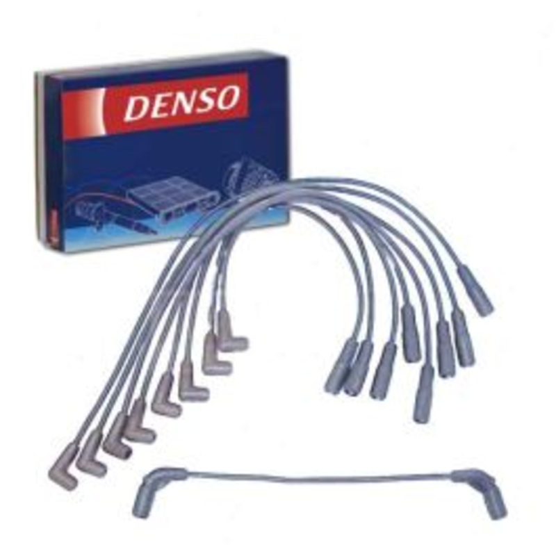 DENSO Spark Plug Wire Set for 1996-1999 Chevrolet P30 5.7L V8