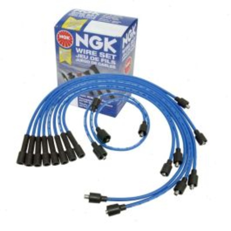 NGK Spark Plug Wire Set for 1981-1992 Dodge W350 5.2L 5.9L V8