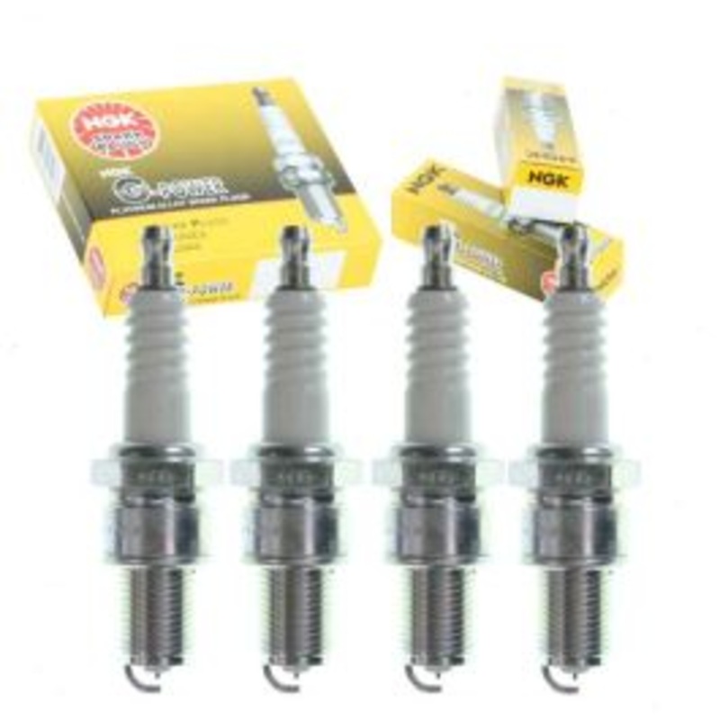 4 pc NGK G-Power Intake Side Spark Plugs for 1987-1988 Nissan Pathfinder 2.4L L4