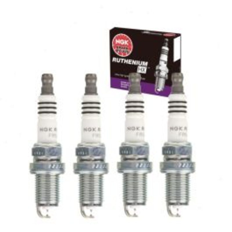 4 pc NGK Ruthenium HX Spark Plugs for 2007-2008 Kia Magentis 2.4L L4