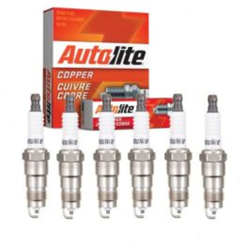 6 pc Autolite Copper Core 2546 Spark Plugs
