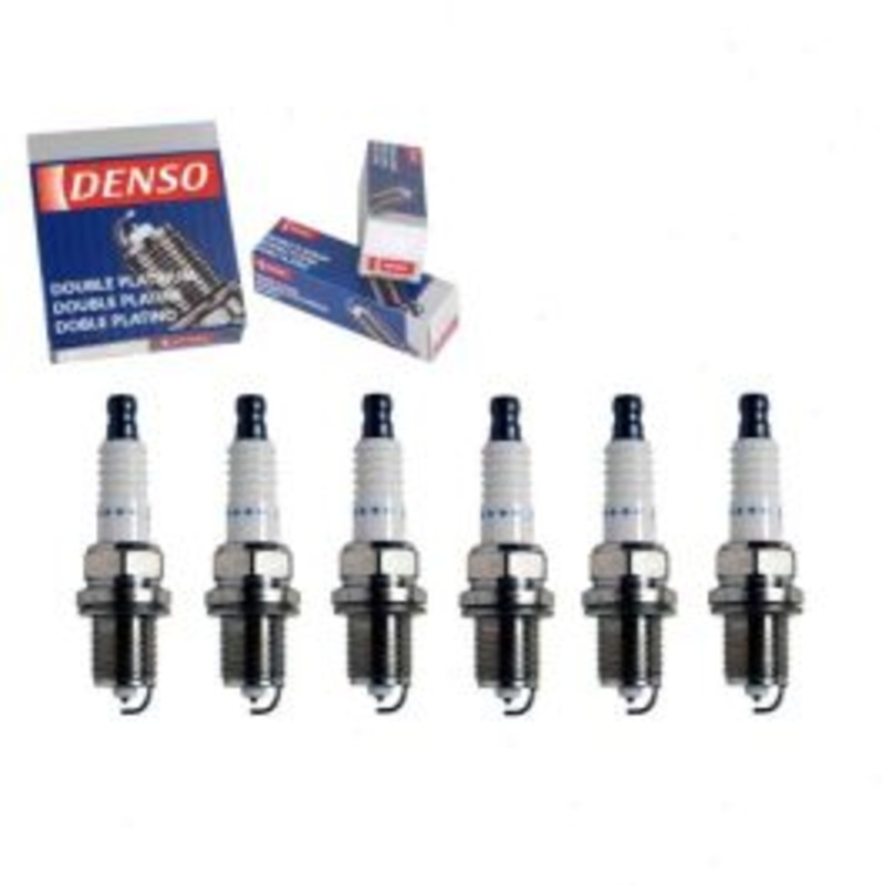 6 pc DENSO Double Platinum Spark Plugs for 2008-2010 Audi A5 Quattro 3.2L V6