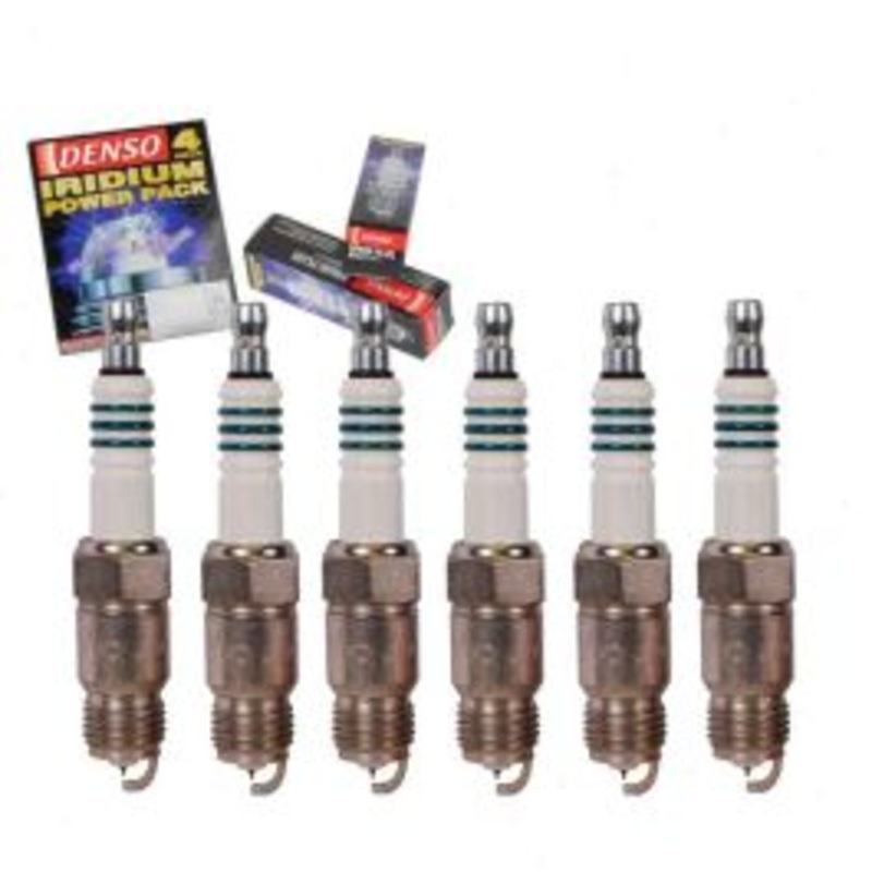6 pc DENSO Iridium Power Spark Plugs for 1990-1995 GMC P3500 4.3L V6