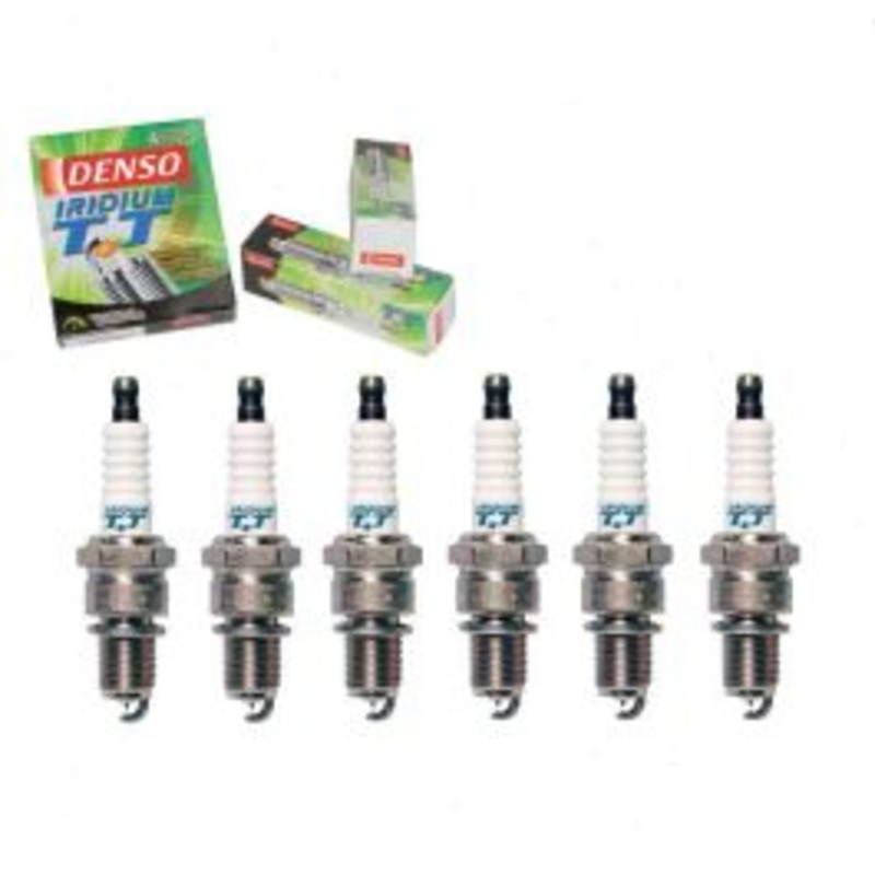 6 pc DENSO Iridium TT Spark Plugs for 1975-1978 Nissan 280Z 2.8L L6
