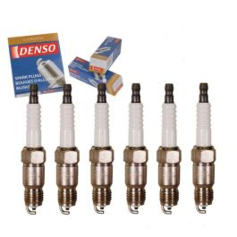 6 pc DENSO Standard U-Groove Spark Plugs for 1985-1987 Dodge D150 3.7L L6