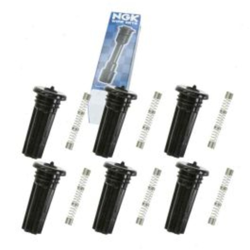 6 pc NGK 58927 Ignition Coil Boots
