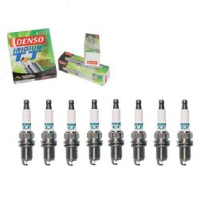 8 pc DENSO Iridium TT Spark Plugs for 1989-1997 Bentley Turbo R 6.8L V8