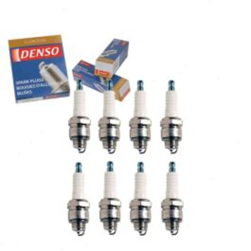 8 pc DENSO Standard U-Groove Spark Plugs for 1969 International M1400 5.0L V8