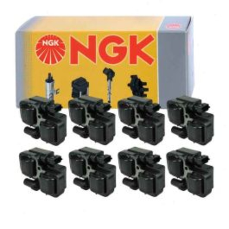 8 pc NGK Ignition Coils for 2003-2011 Mercedes-Benz G55 AMG 5.5L V8