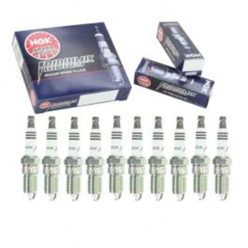 10 pc NGK Iridium IX Spark Plugs for 2000-2002 Ford E-450 Econoline Super Duty 6.8L V10
