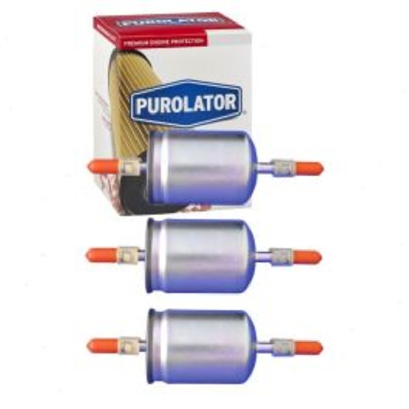 3 pc Purolator F65217 Fuel Filters