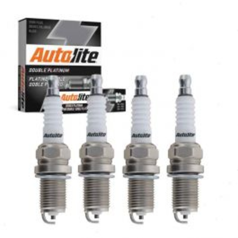 4 pc Autolite Double Platinum Spark Plug for 1991-1992 Saturn SC