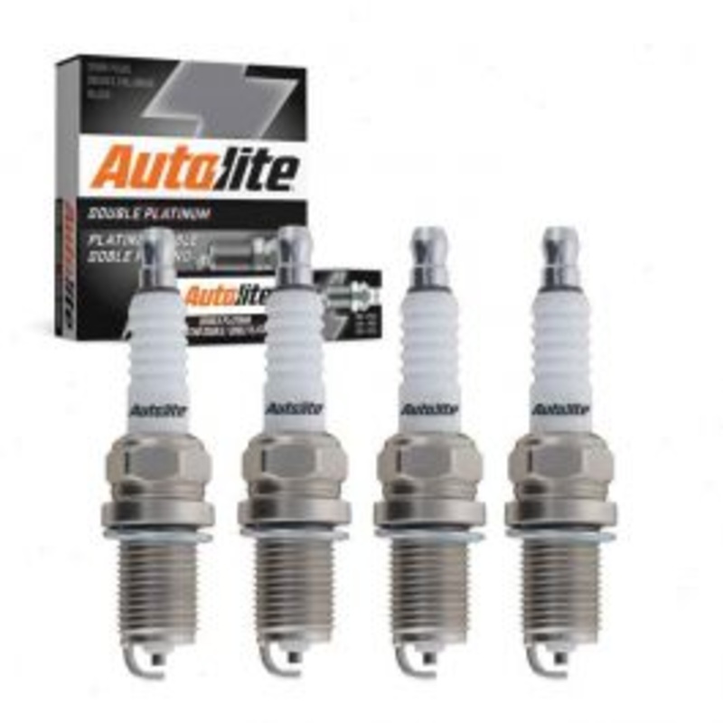 4 pc Autolite Double Platinum Spark Plug for 1991-2001 Nissan Sentra 1.6L
