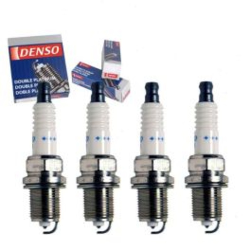 4 pc DENSO Double Platinum Spark Plugs for 1999-2002 Saturn SL1 1.9L L4