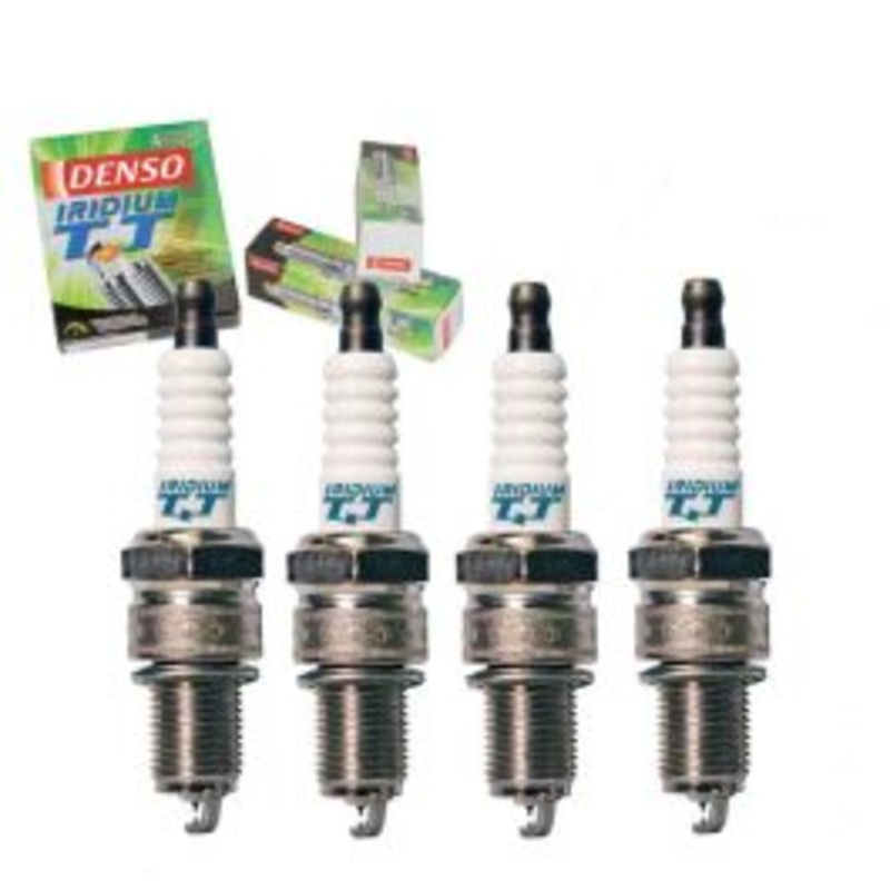 4 pc DENSO Iridium TT Spark Plugs for 1963-1965 Nissan 410 1.2L L4