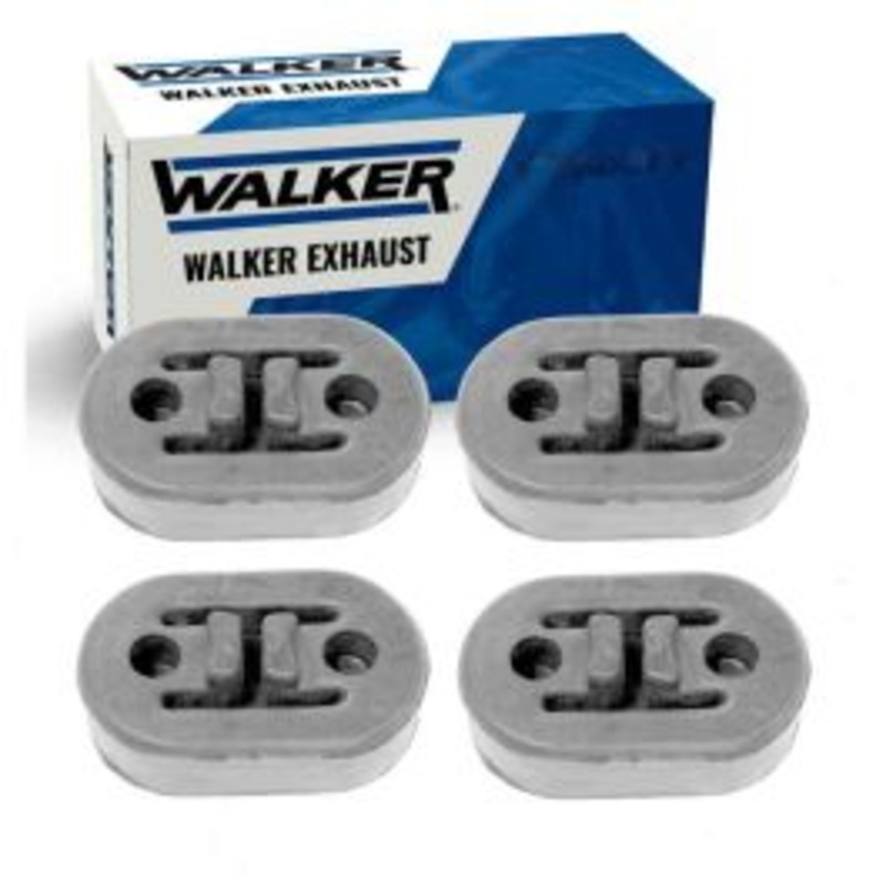 4 pc Walker Muffler Assm Exhaust System Insulators for 2009-2015 Toyota Venza 3.5L V6