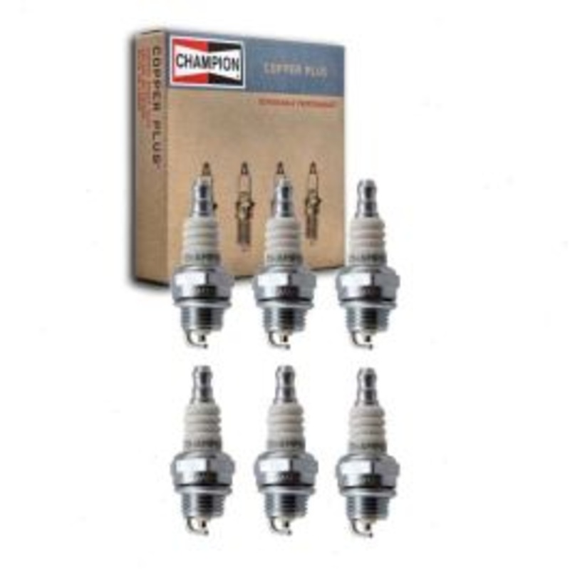 6 pc Champion Copper Plus 853 CJ7Y Spark Plugs