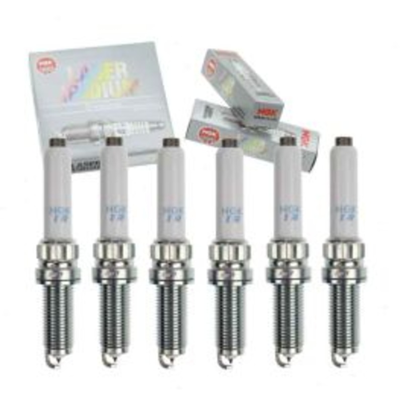 6 pc NGK Laser Iridium Spark Plugs for 2019 BMW X4 3.0L L6